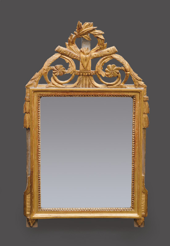 A small Louis-Seize mirror
