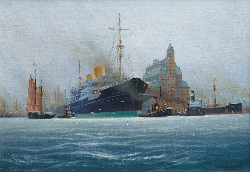 The America in the Harbour
