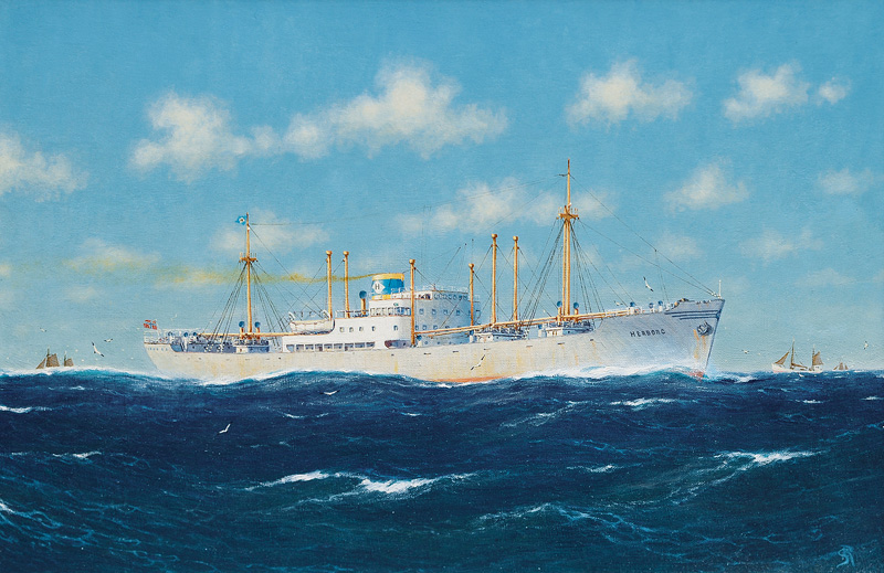 The Norwegian Freighter Herborg