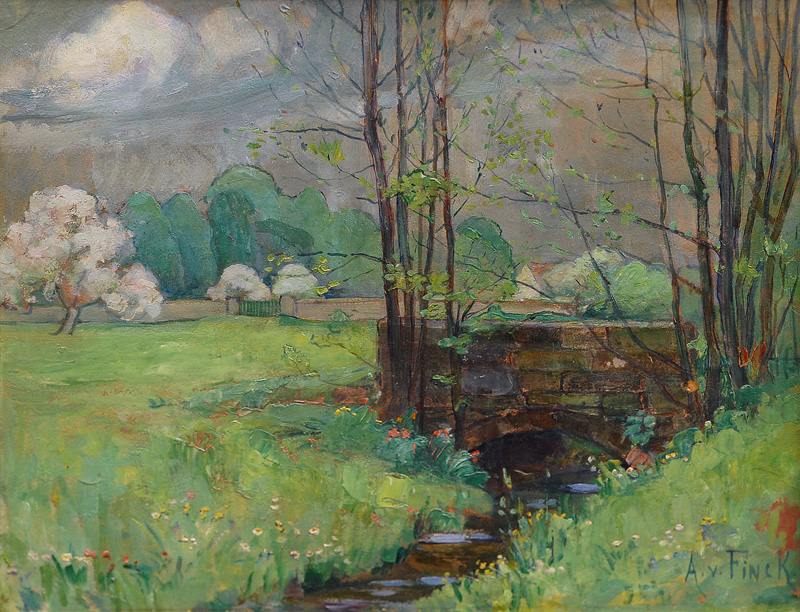 Landscape in Spring