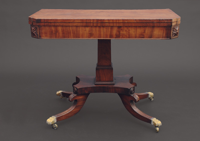 A Victorian gambling table