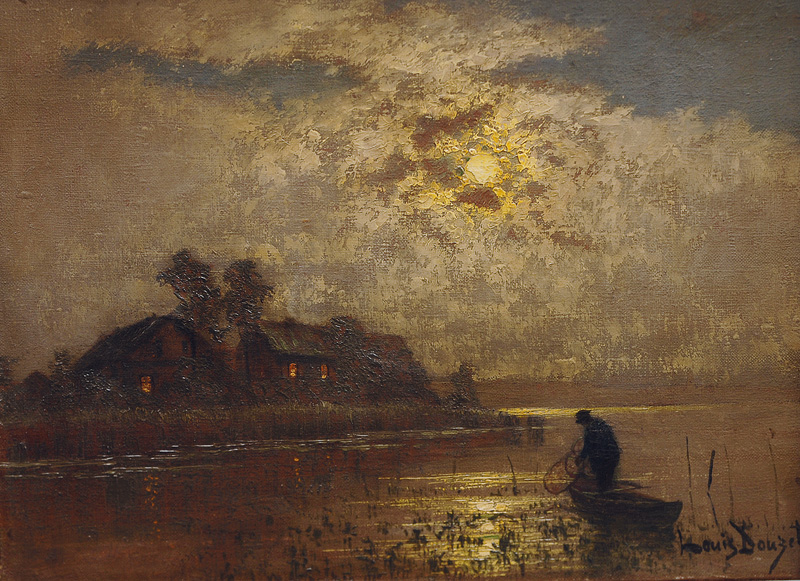 Fisherman in the Moonlight