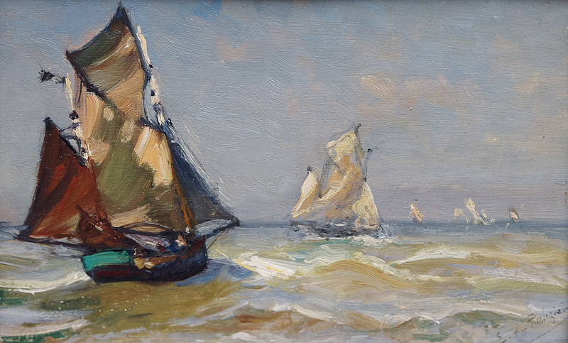 Sailingboats on the High Sea