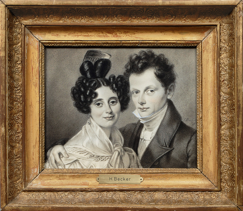 Biedermeier Couple