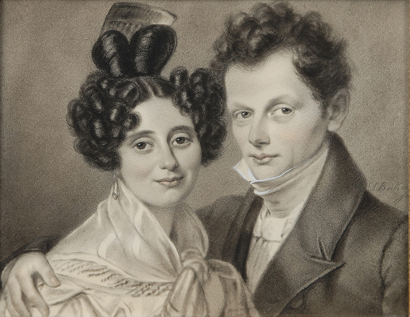 Biedermeier Couple - image 2