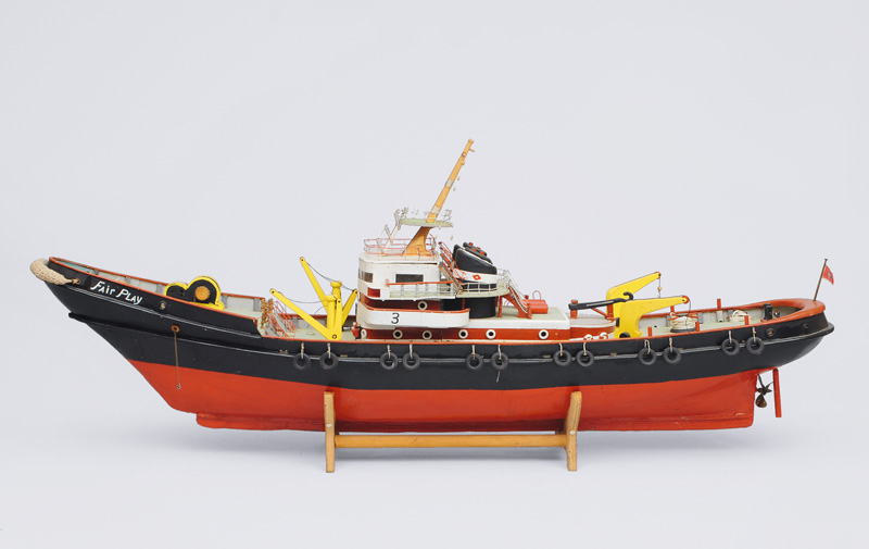 A big model ship towboat "Fairplay"