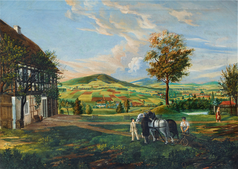 Landscape with Figures in Summer