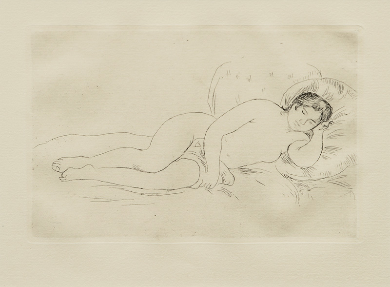 Femme nue couchée