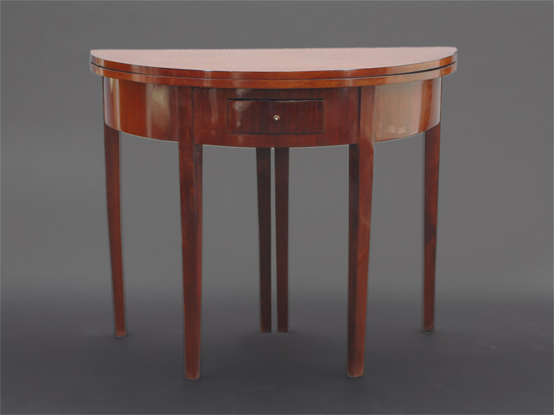 A Biedermeier console table