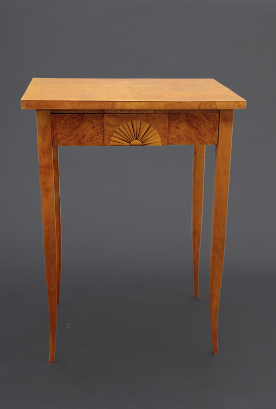 A Biedermeier side table