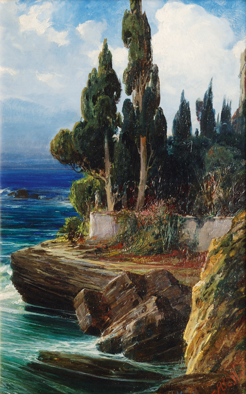 Mediterranean Coastal Landscape