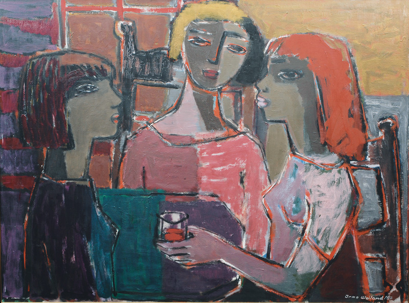 Three Woman in Conversation