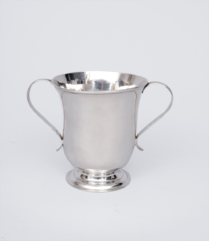 A Georgian marriage mug