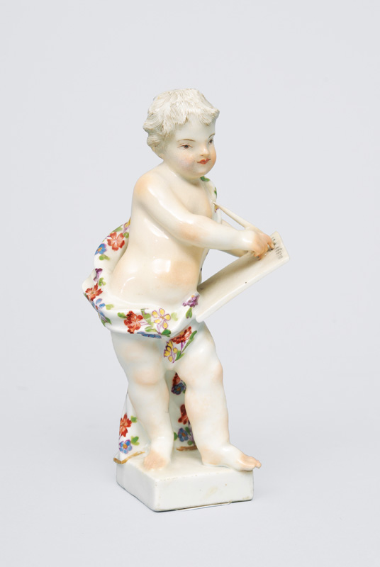 A figurine "Putto as allegory of arts"
