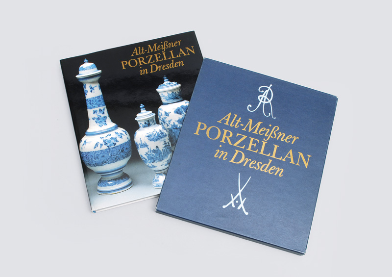 An illustrated book "Old Meisser Porcelain"