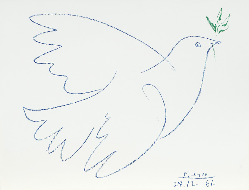 Pablo Picasso - Friedenstaube Friedenstaube