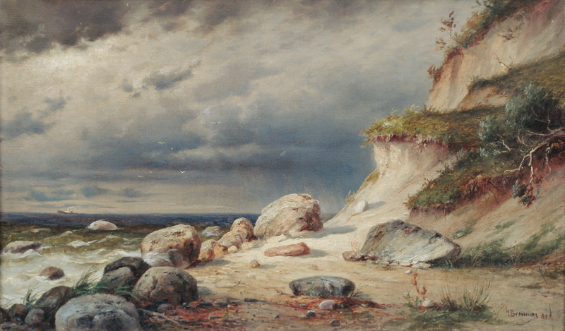 Der Nordstrand von Göhren auf Rügen