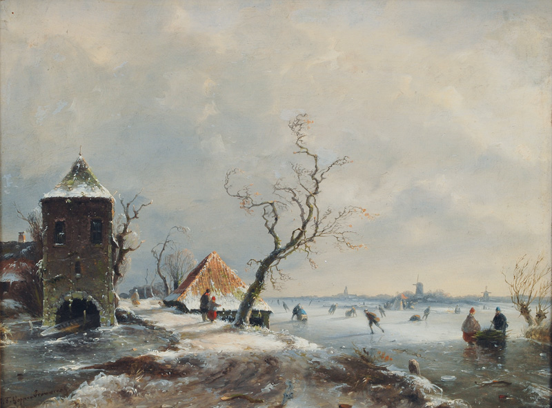 Winterly Dutch Landscape