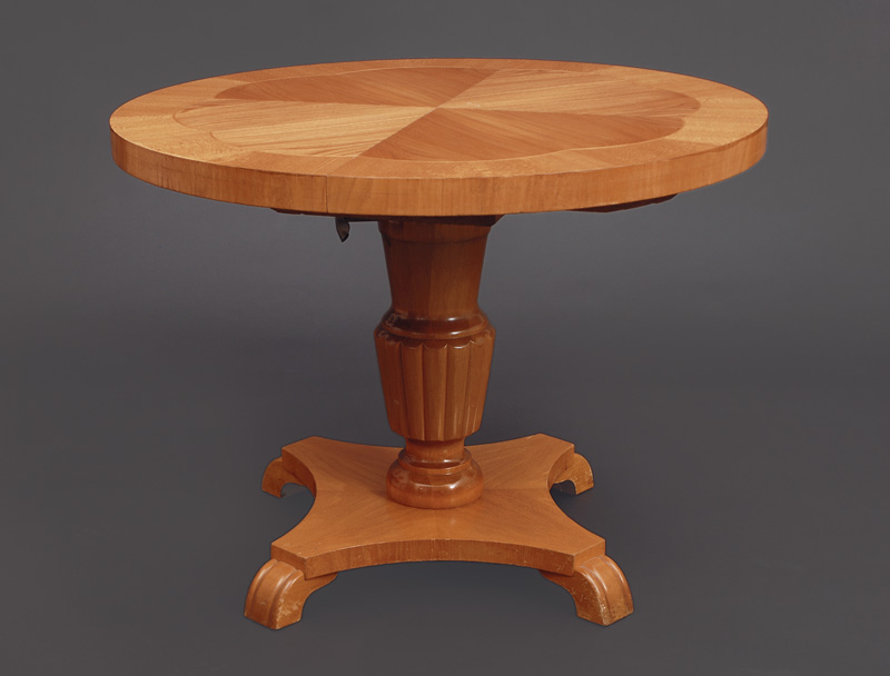 A salon table in Biedermeier style