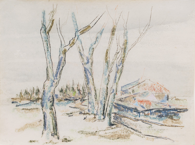 Landscape in March