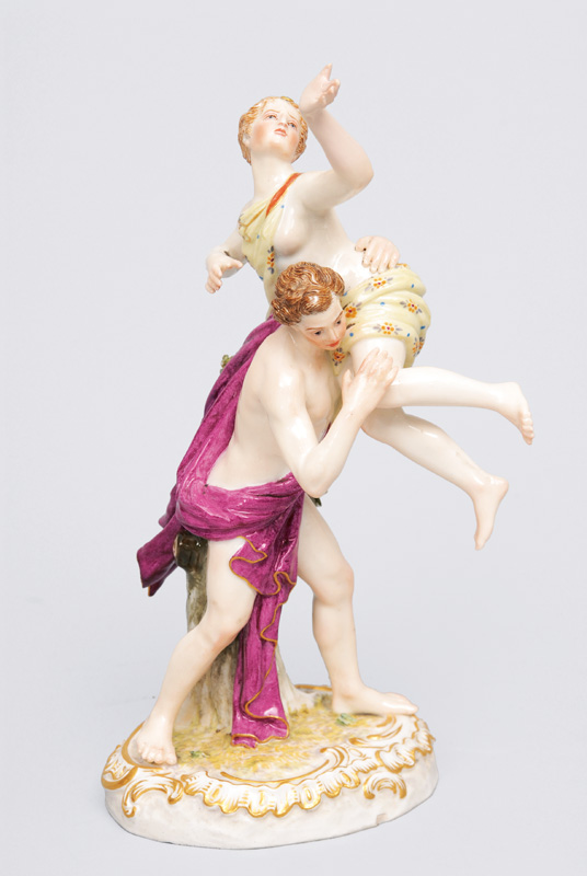 A small figurien "The Rape of the Sabine Women"