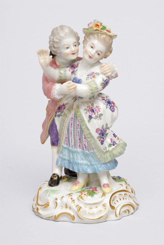 A figurine group "Lovers"