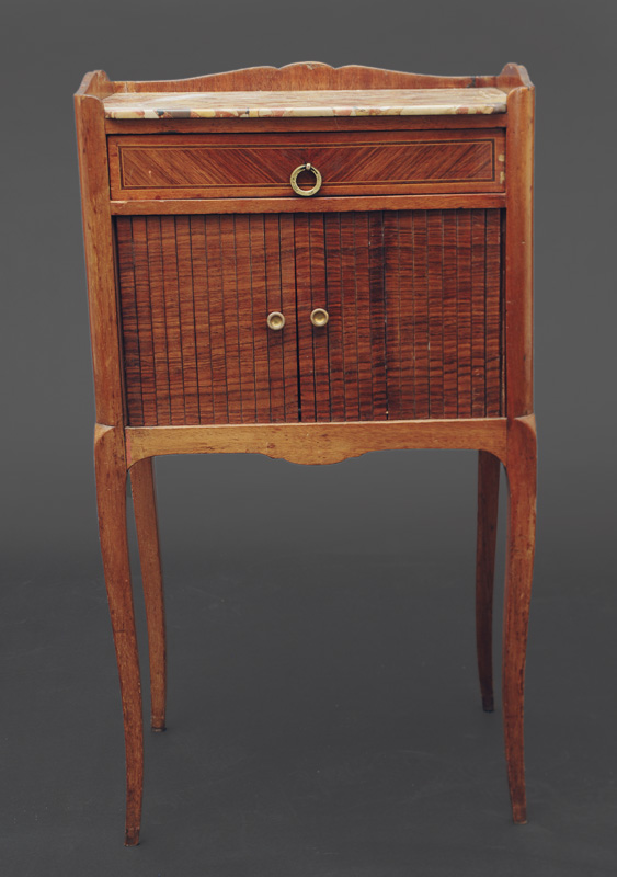 A small night commode in the style of Louis XV