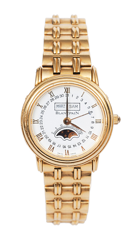 Damen-Armbanduhr "Villeret" mit Kalender von Blancpain