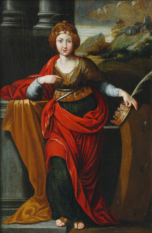 Die Heilige Katharina von Alexandrien