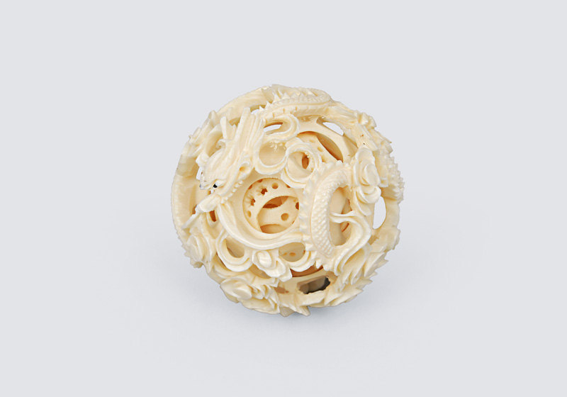 A Chinese devil-work-ball