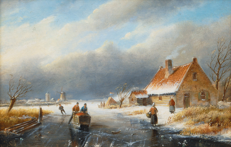Winterly Dutch Landscape