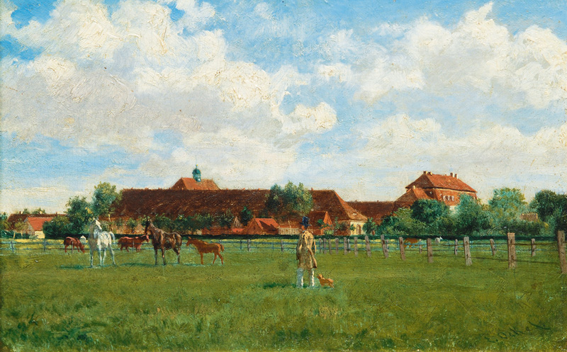 Eduard Ockel - The Stud Graditz and its Squire The Stud Graditz and its Squire
