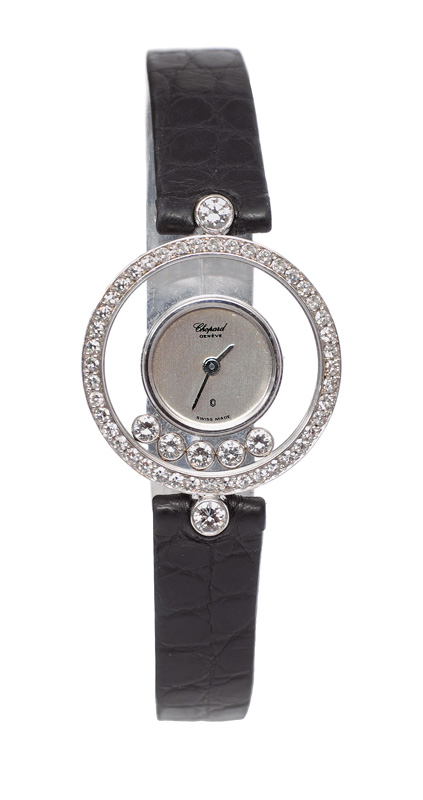 A Chopard "Happy Diamonds" lady`s watch