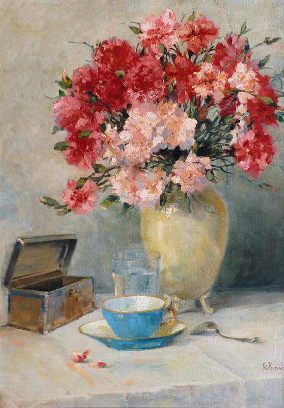 Still Life with Pinks