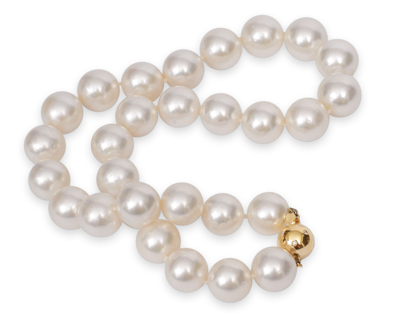 A Southsea pearl necklace