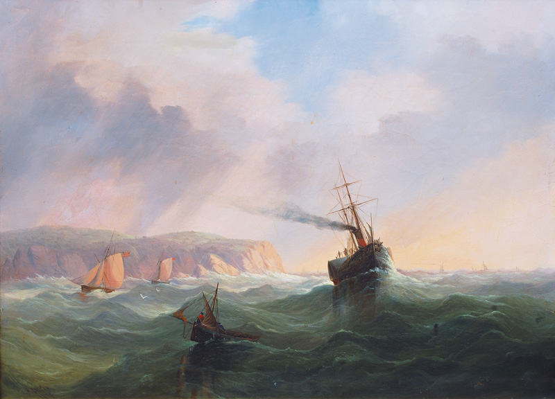 H. Smyth, tätig 2. Hälfte 19. Jh. - Vor Dover Vor Dover
