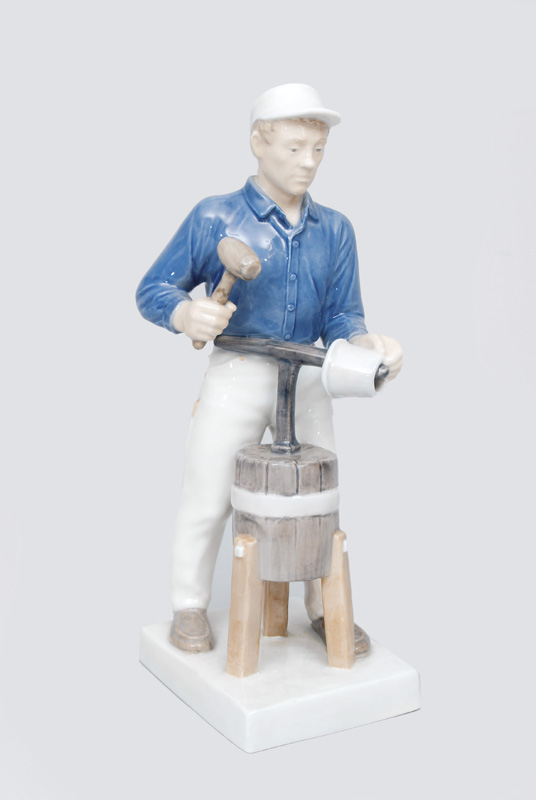 A craftsman figurine "Plumber"