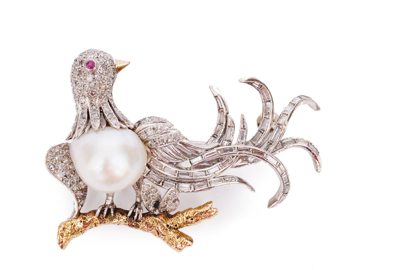 A brooch "Bird"