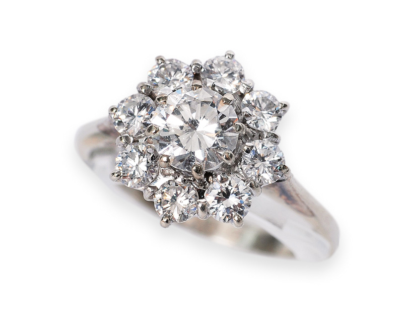 A diamond-ring