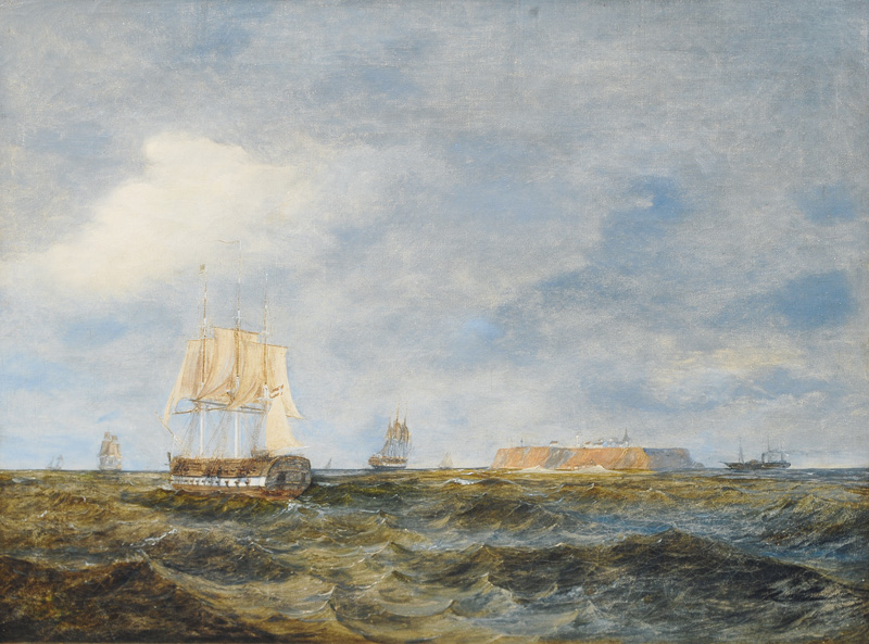 Schiffsverkehr vor Helgoland