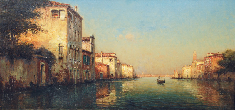 Kanal in Giudecca, Venedig