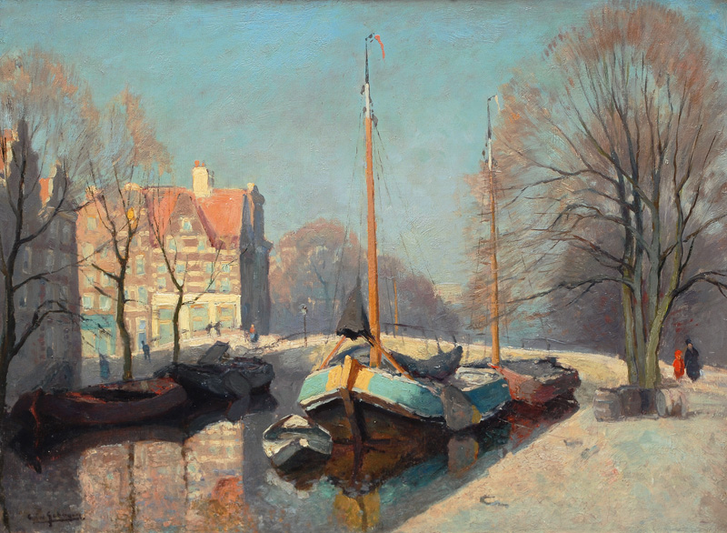 Boats on a Canal