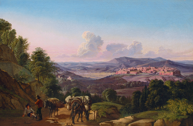 Panoramic View with Orvieto
