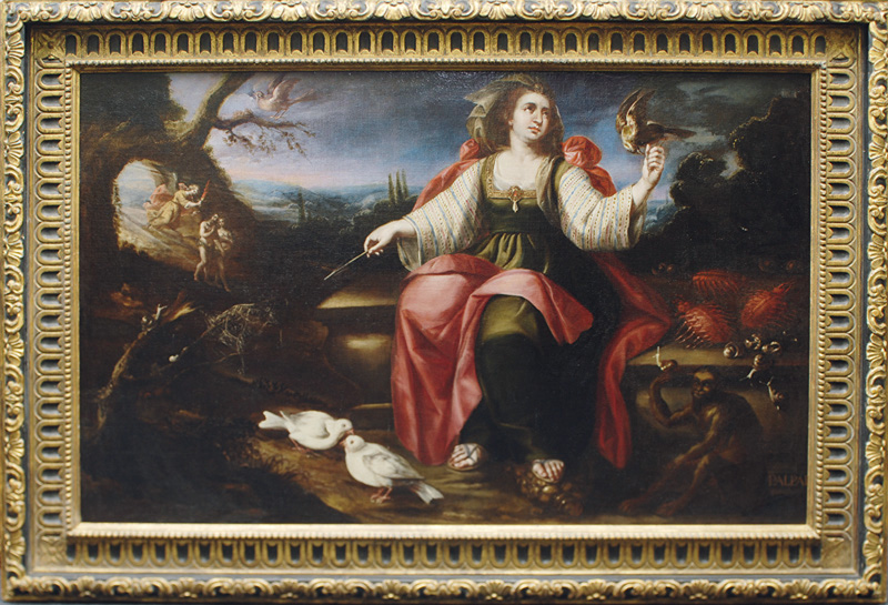 Italienische Schule, 17. Jh. - Allegorie des Tastsinns Allegorie des Tastsinns