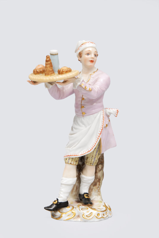 A figurine "Confectioner" of serial "Parisian town crier"