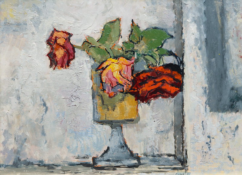 Roses in a Vase