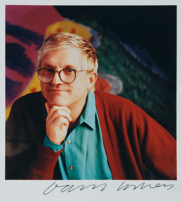 Portrait David Hockney