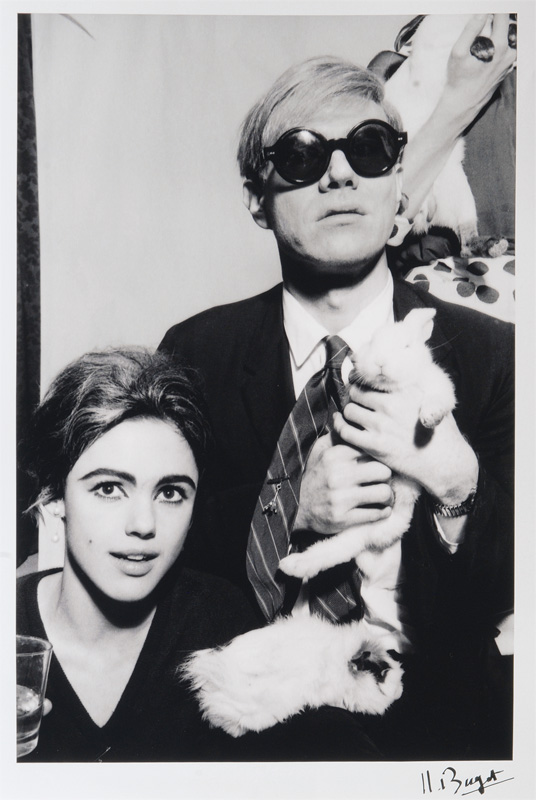 Andy Warhol und Edie Sedgwick