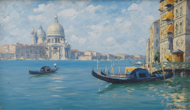 View over the Grand Canal on S. Maria della Salute