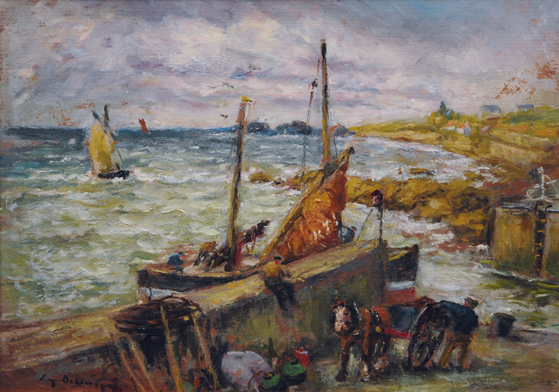 Fishermen on the Shore